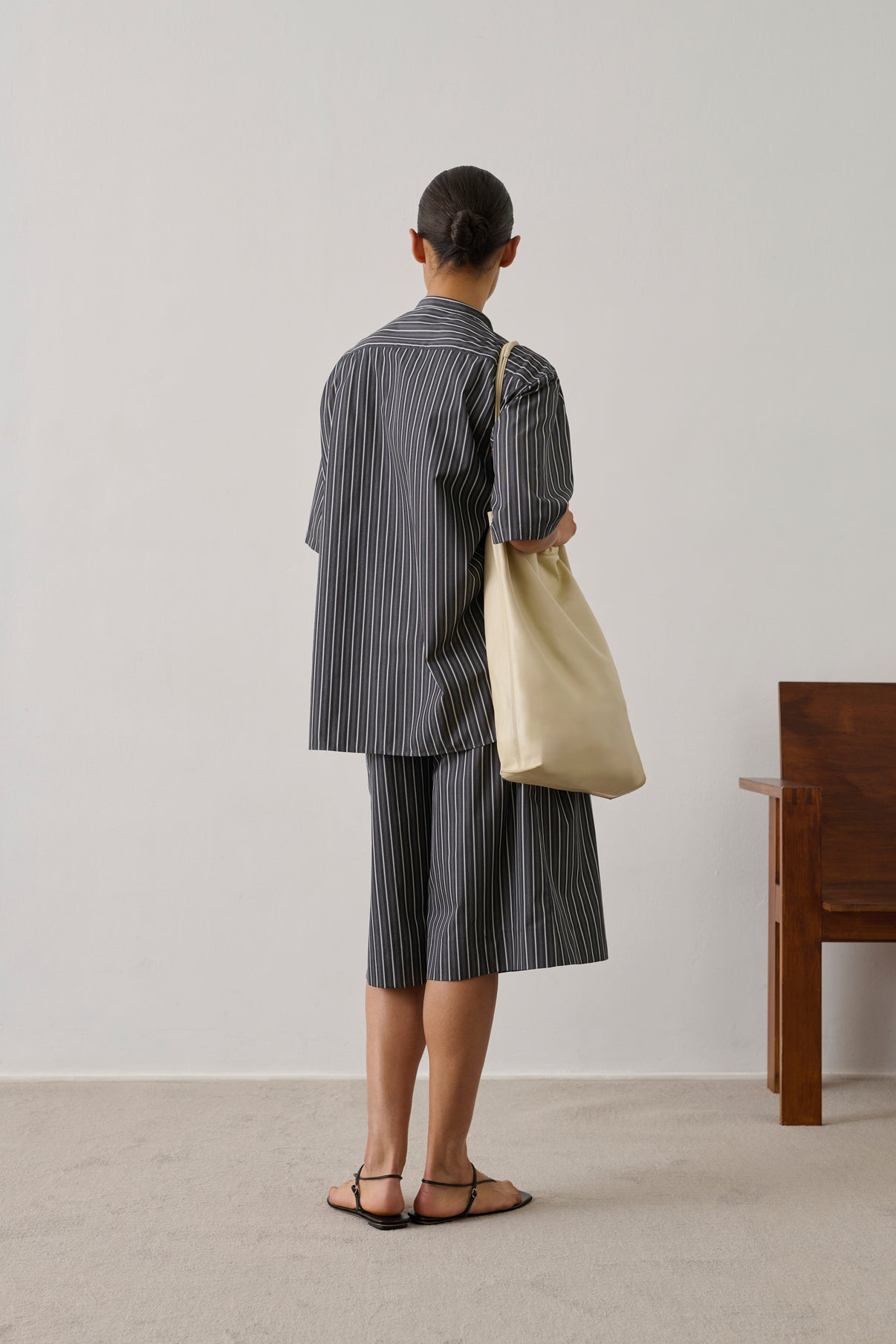 Bermuda Henna - Noir/Cardamome - Coton - Femme vue 2