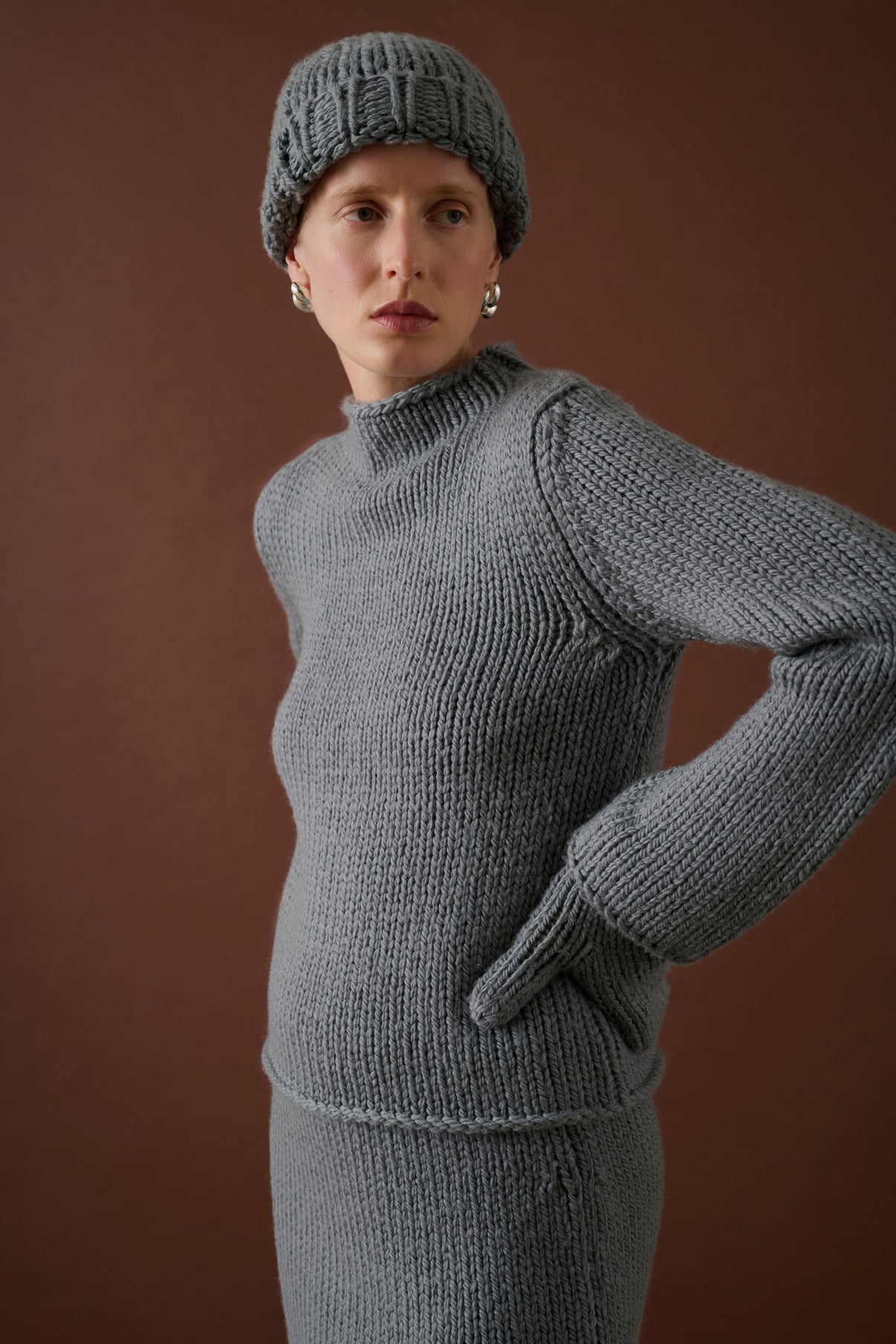 Bonnet Connie - Tonnerre - Laine - Femme vue 2