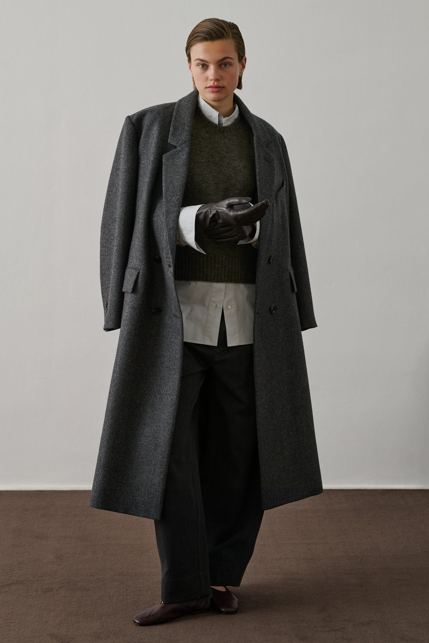 Pull Namaste - Gris Chiné - Femme