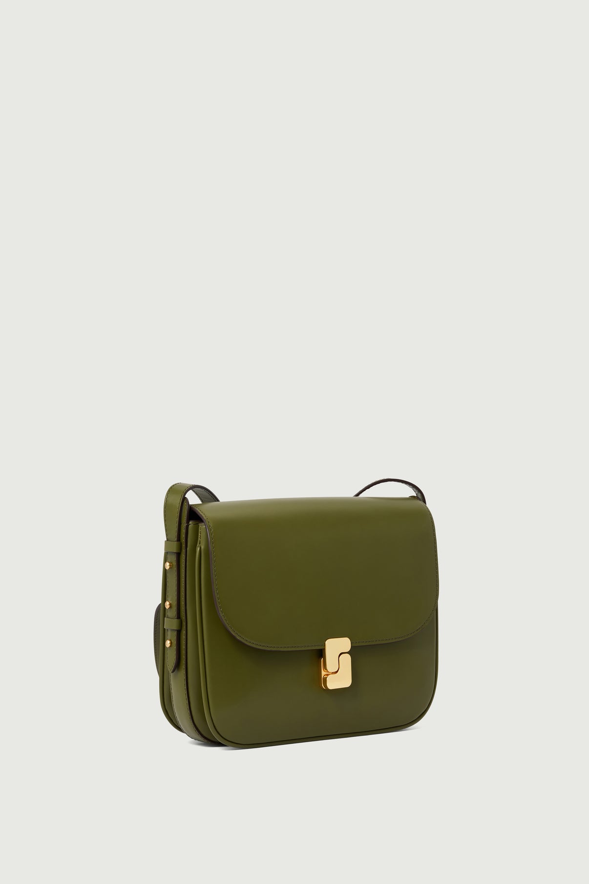 Sac Bellissima Maxi - Vert Olive - Cuir - Femme vue 2